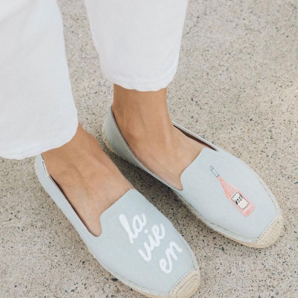 Soludos La Vie En Rose Smoking Slipper - Picture 2 of 2